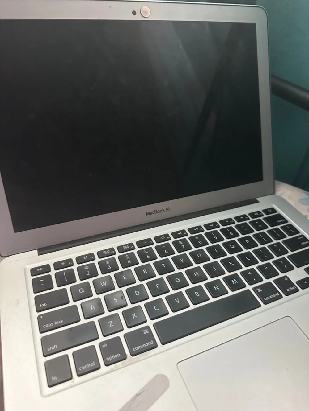 Apple MacBook Air Silver with Black Keyboard